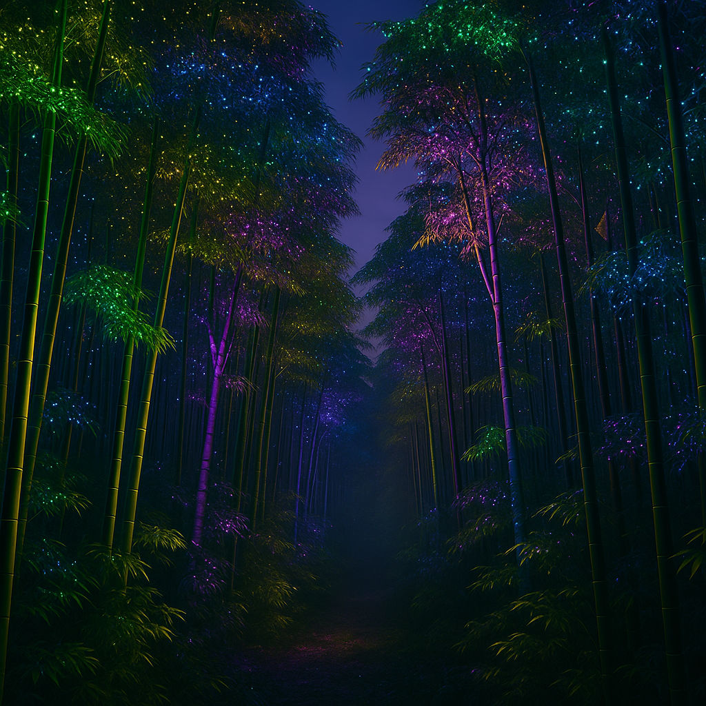 Glowing Bamboo